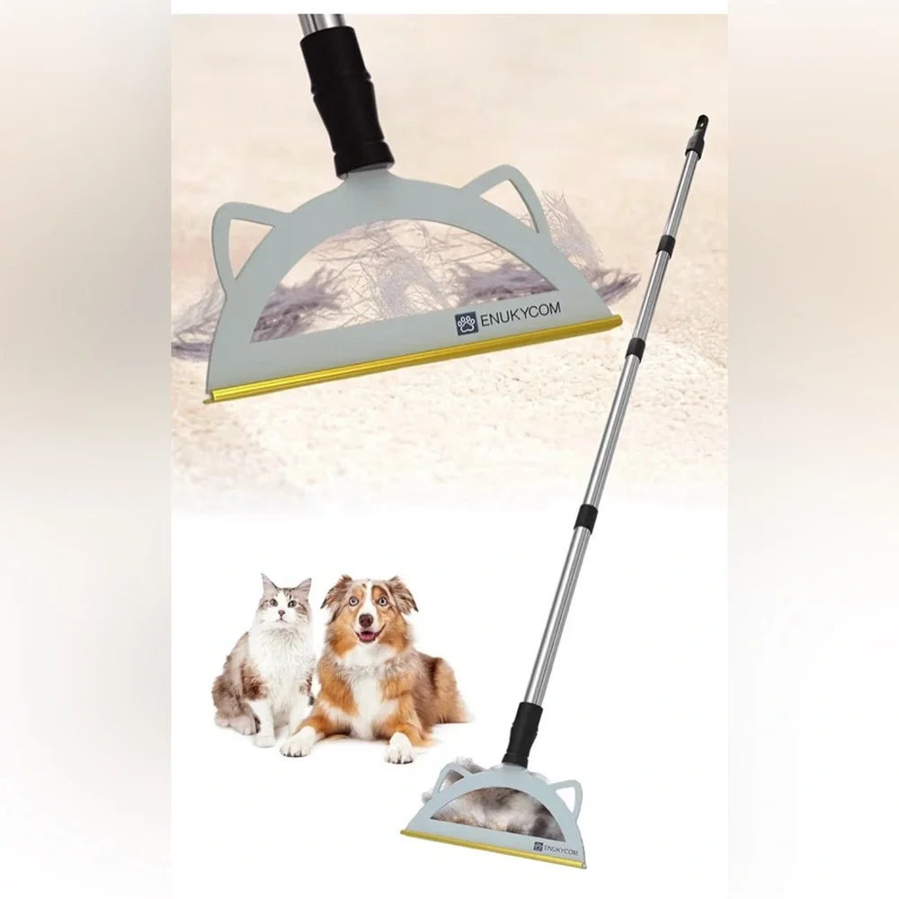 Enukycom Carpet Rake Pet Hair Removal